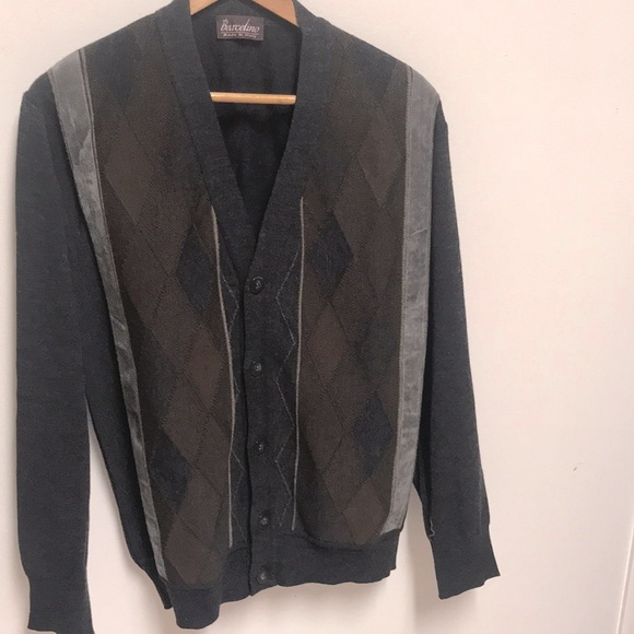 Barcelino-Men's Cardigan - Picture 3 of 12